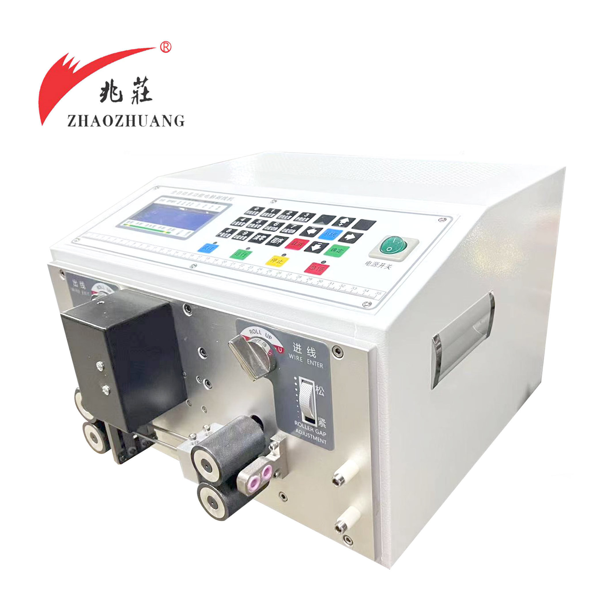 YY-220 Fully Automatic computer cable wire cutting stripping machine USB data cable manufacturing machine