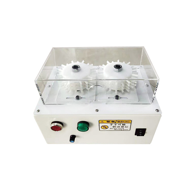 XC-1010-1 Shielded Cable Stripping Machine Shielding Wire Brush Machine Automatic Cable Shielding Brushing Machine