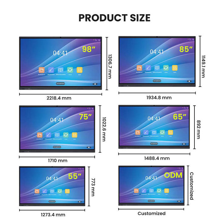 2022 Science Education Equipment Teaching All-in-one Smart Whiteboard Electronic Teaching Board Children's Blackboard