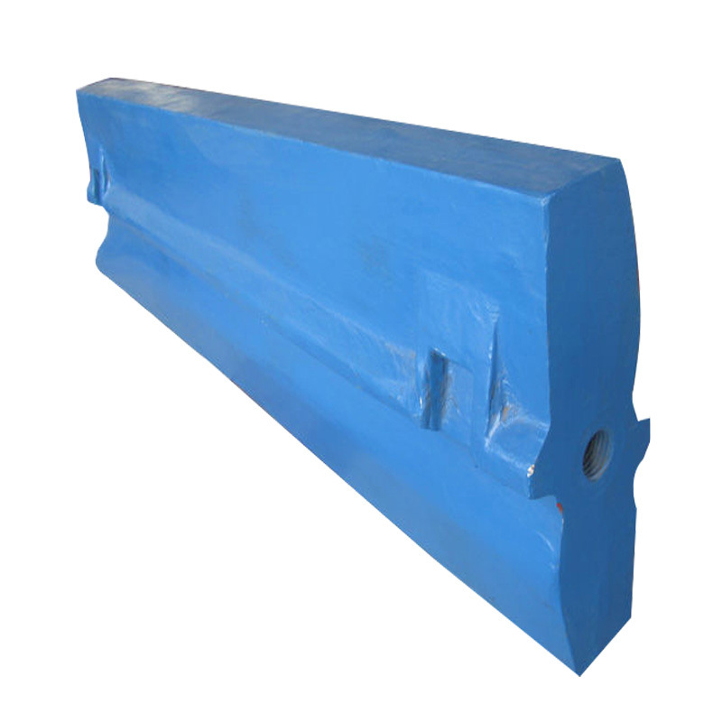 High Chrome Steel Cr26 Cr27 Martensitic Steel High Manganese Steel Crusher Plate Hammer Blow Bar for Impact Crusher Parts