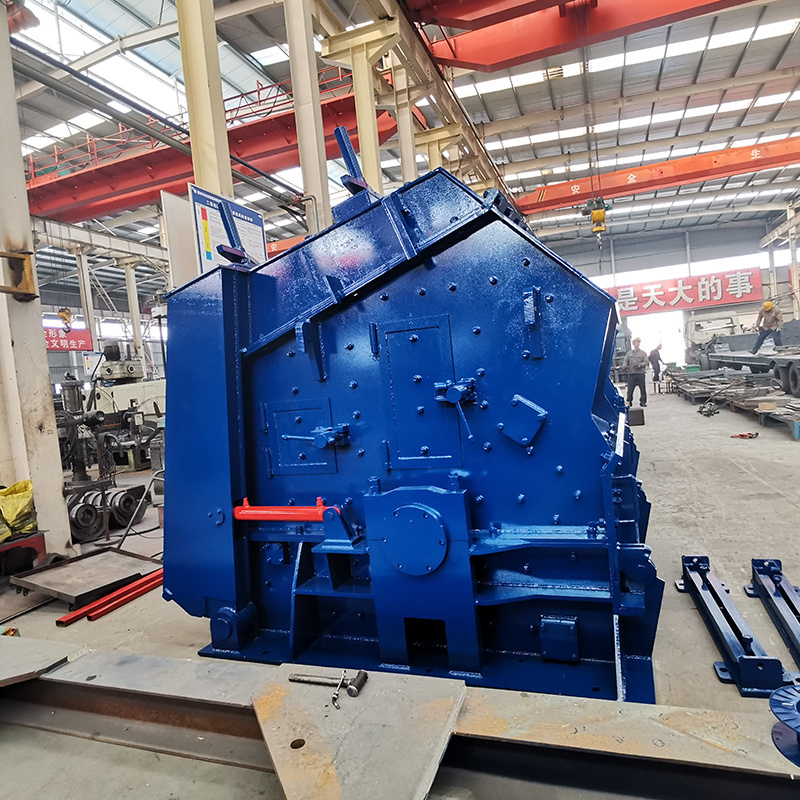 20-50t/h Europe impact crusher stone crushing machine primary and secondary crushing plant in site limestone crusher factory