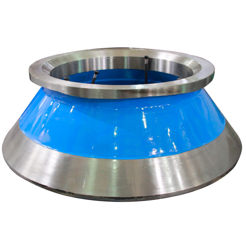 Mantle Bowl Liner Concave, Cone Crusher Wear Liner Manganese Casting Spare Parts for sale