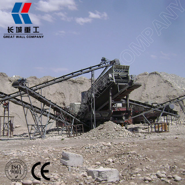 Track Type Mobile Crusher Portable Crushing and Screening Equipment Rock stone Crushing Machine Combination Plants