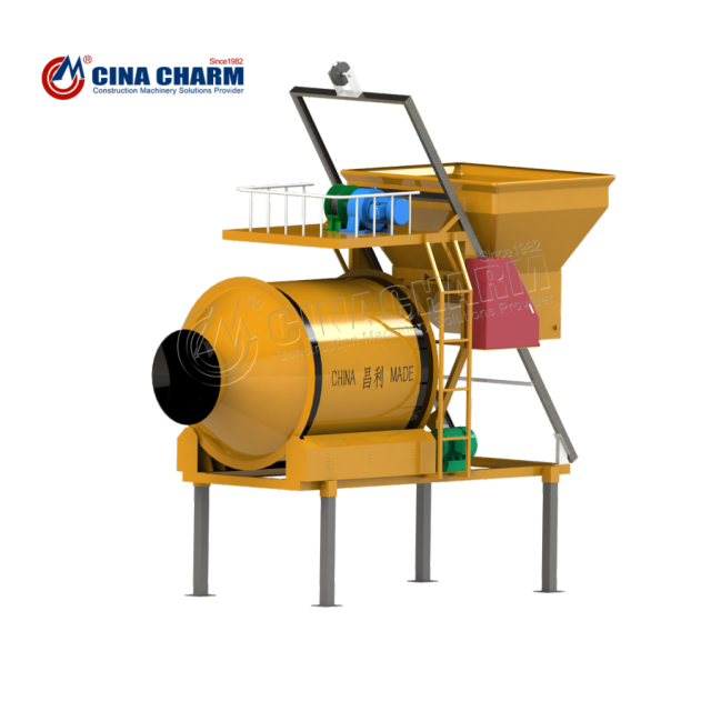 Professional 1 yard concrete mixer 350L  Diesel Concrete  Mixer Drum Price 2 Bag Concrete