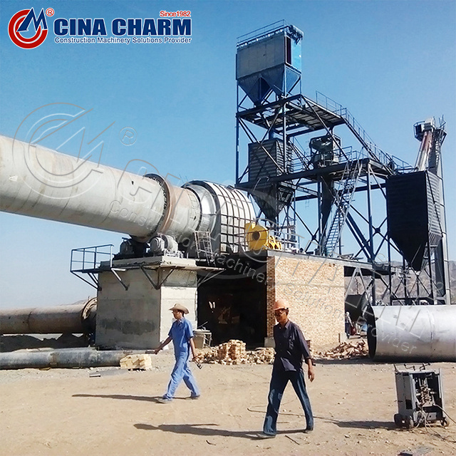 Used Mini Cement production Plant Portland White Dry Process Rotary Kiln