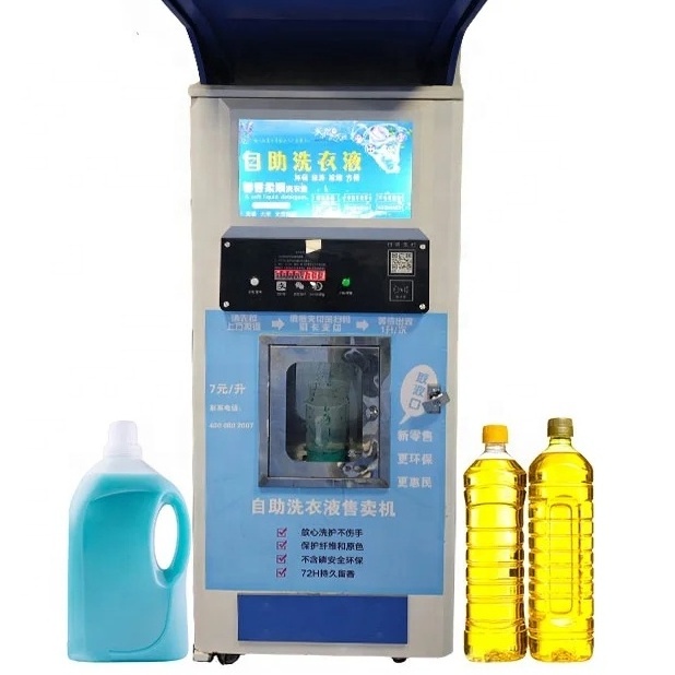 Selling Chinese famous brand peanut oil liquid vending machine