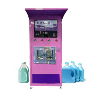 Public place 24 hours self service liquid vending machine for sale soup liquid