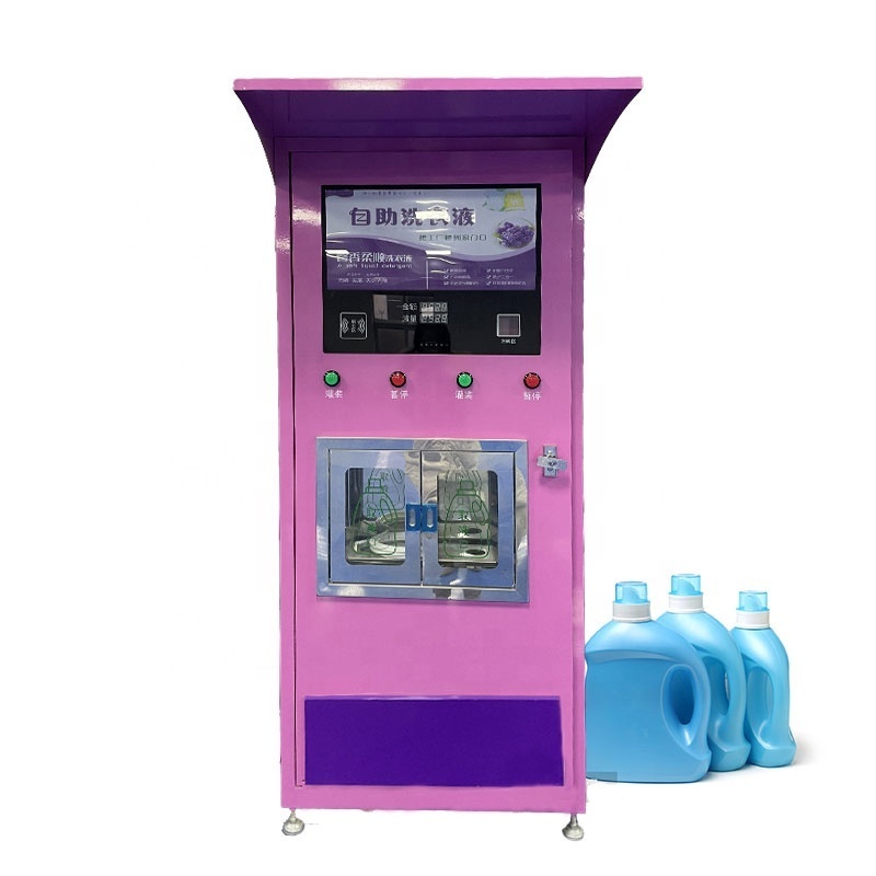 factory price soap liquid vending machine clothes cleaner liquid vending machine