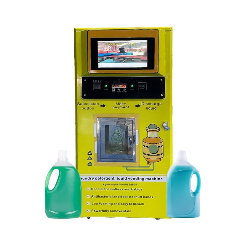 Brain power Rapeseed oil vending machines for detergent liquid