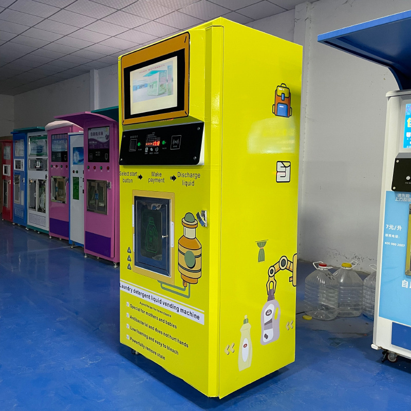 factory price soap liquid vending machine clothes cleaner liquid vending machine