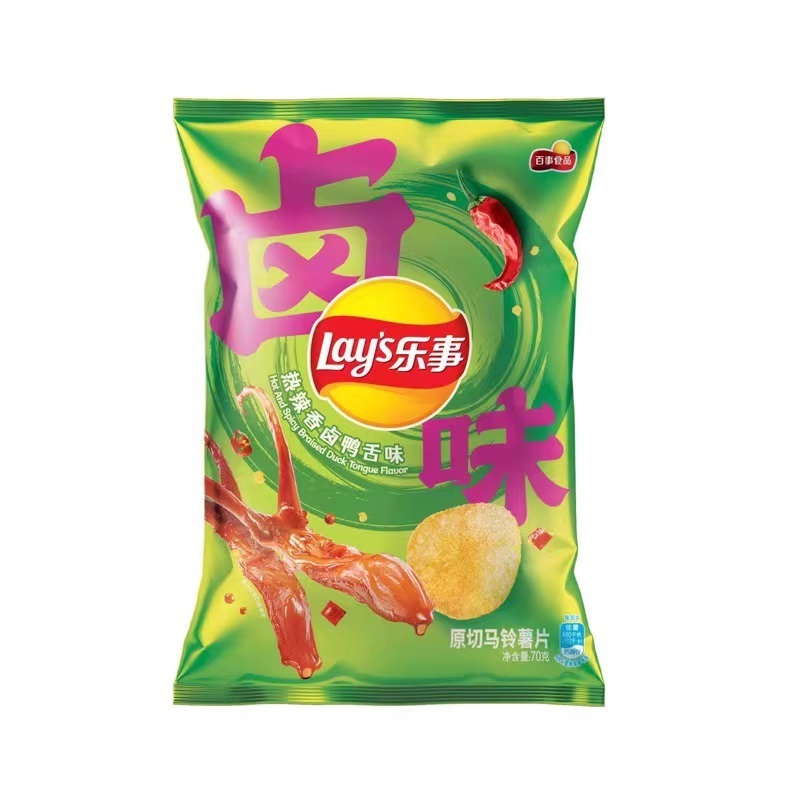 Wholesale Exotic Snacks Lays Potato Chips Hot & Sour Lemon Chicken Feet Flavor chips