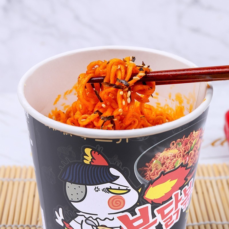 Wholesale Ramen Food Instant Noodles Super Spicy Chicken Noodles Cup Noodles 70g