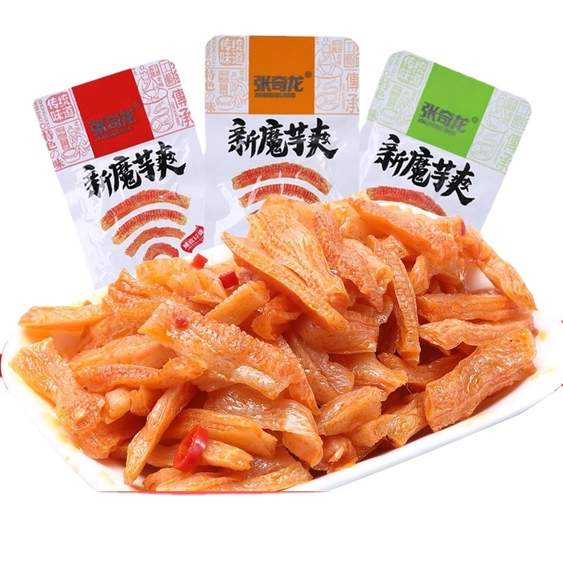 High quality and delicious vegetable belly konjac snack food 18g * 20 mala snack konjac