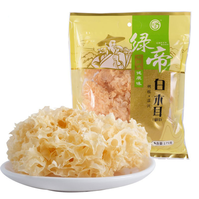 Hot Selling Smooth And Delicious Shiitake Mushroom Dry White Fungus 175g