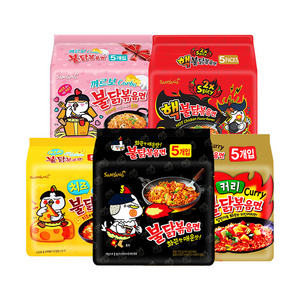 Wholesale price Exotic Hot And Spicy Chicken Flavor instant chicken spicy ramen korean instant noodles 700g