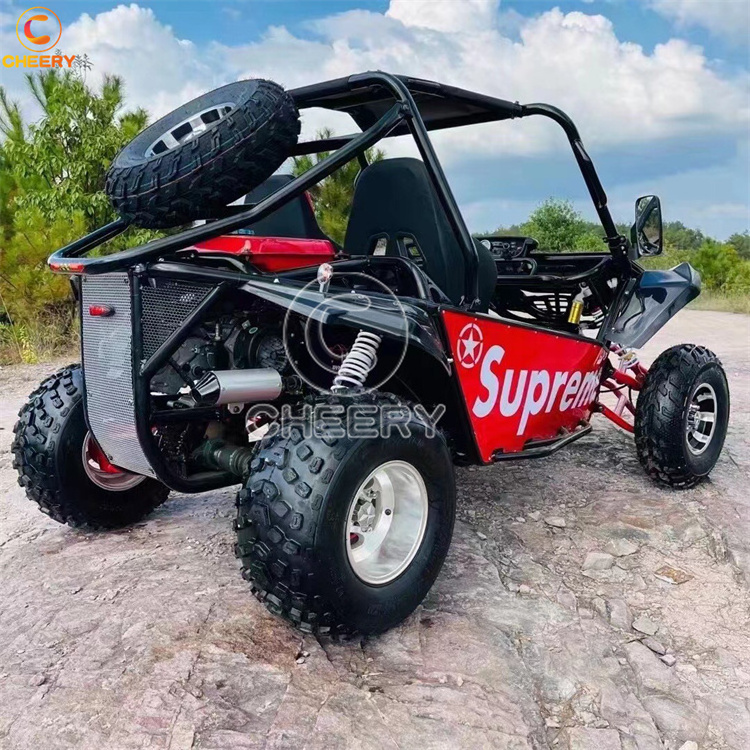 New sport version four stroke CVT 4 wheel racing go kart ATV 200cc drive off road buggy for kids adult