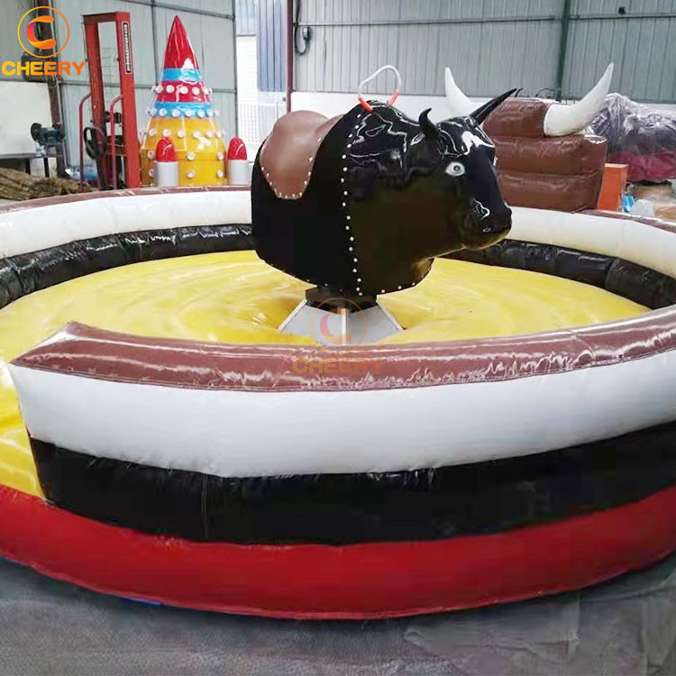 Cheap price amusement rides Customized electric inflatable rodeo riding mechanical bull for sale