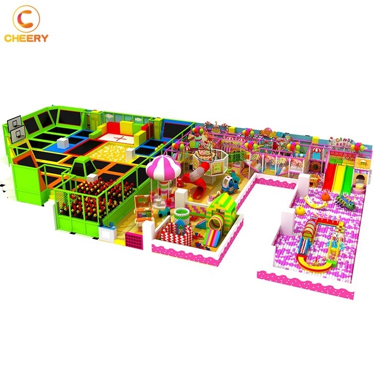 Small Investment Cheap Prices Indoor Amusement Kids jumping bed big bounce trampoline for rent