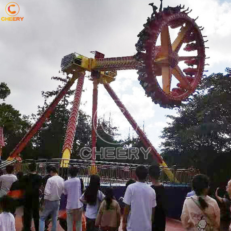 Thrilling Amusement Park Equipment Swing Rotating Big Pendulum Rides For Sale