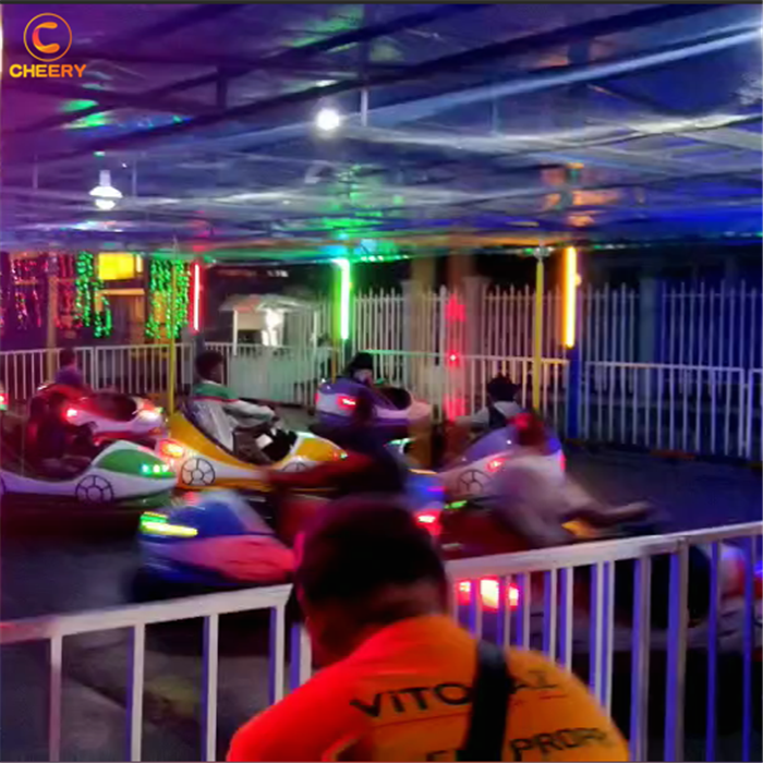 Luna park attraction amusement park children adult ceilling skynet dodgem bumper car for sale