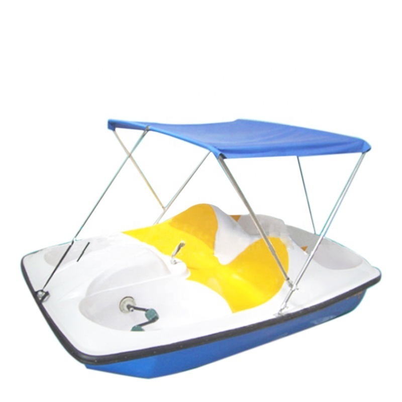 New Style 2-4 Seats Fiberglass Sun Dolphin Pedal Boat