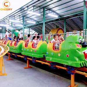 Fun Park Equipment Backyard Happy Train Kids Games Caterpillar Ride Wacky Worm Roller Coaster For Sale