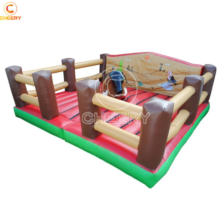 Cheap price amusement rides Customized electric inflatable rodeo riding mechanical bull for sale