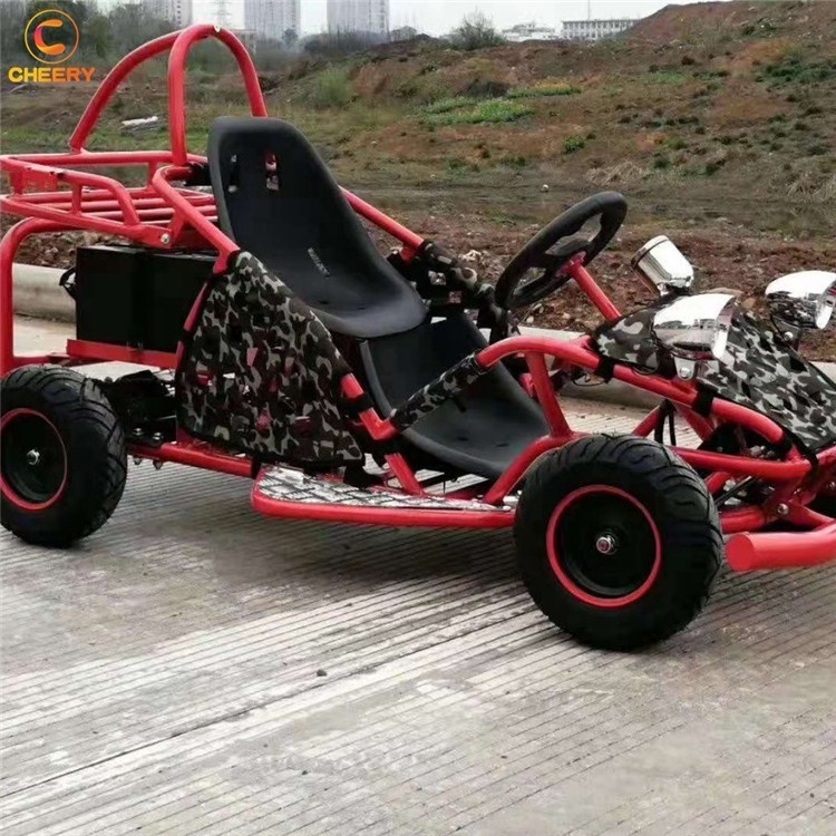 High quality cheap kids amusement rides beach sand go kart dune buggy 24v racing go karts for sale