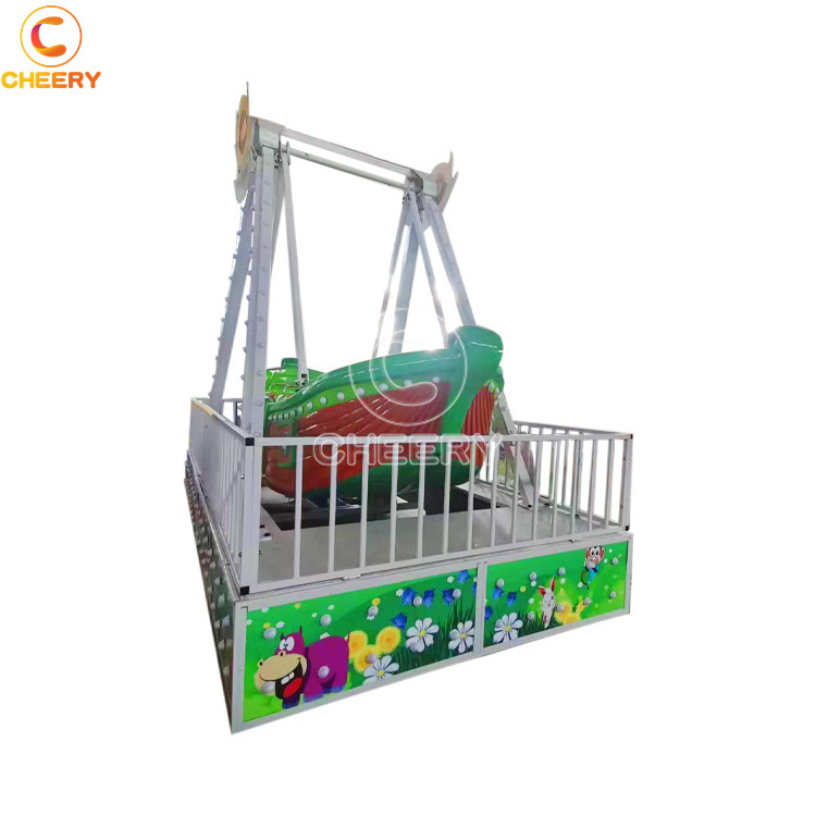 Children carnival games 12 seat mini swing pirate ship viking rides amusement park equipment for sale