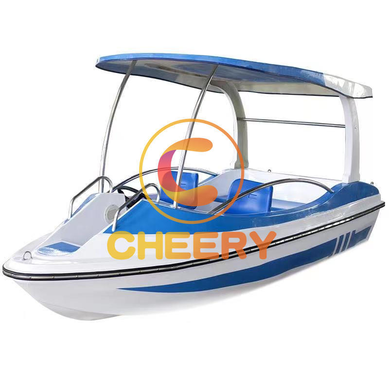 China Cheery water amusement park equipment 2 seats 4 seats used duck swan pedal boat for sale