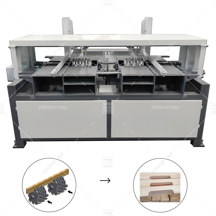 Hot Selling One Head Wood Pallet Notching Machine Stringers Notcher