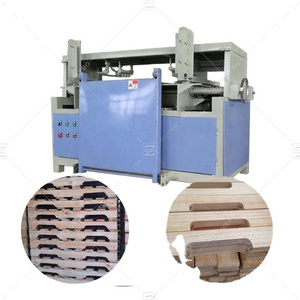 double head wooden pallet notching machine notche cut saw for wood boards pallet stringer notcher