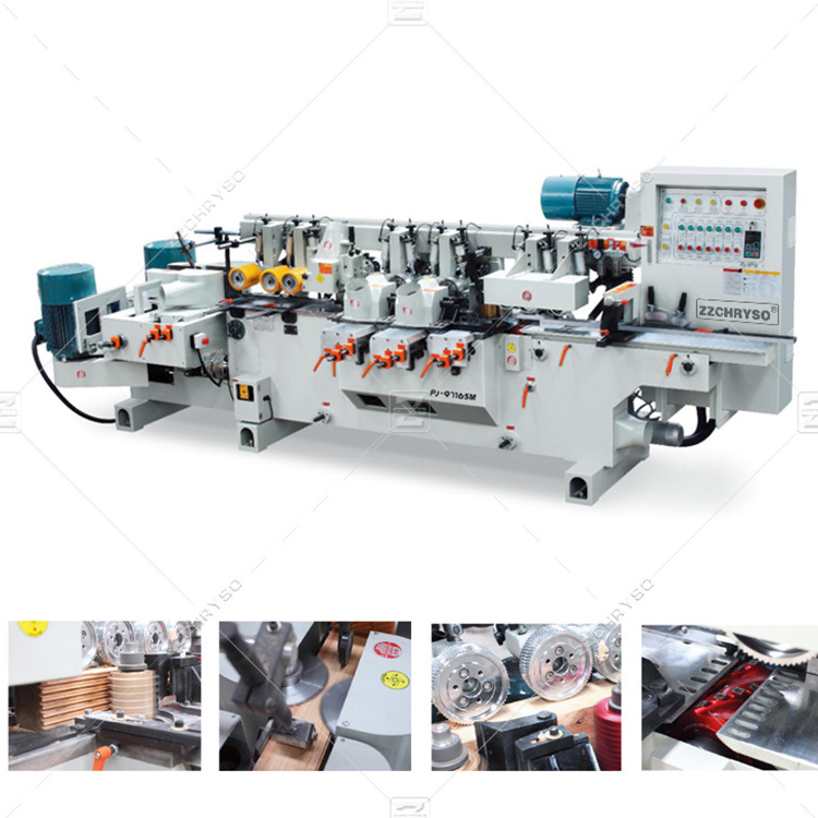 Woodworking Combined Planing And Sawing Surface Planer Machine For Wood