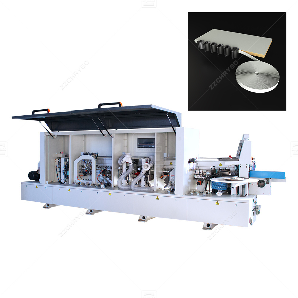 Woodworking curve edge banding machine edge banding machine eva and pur glue for particle board plywood