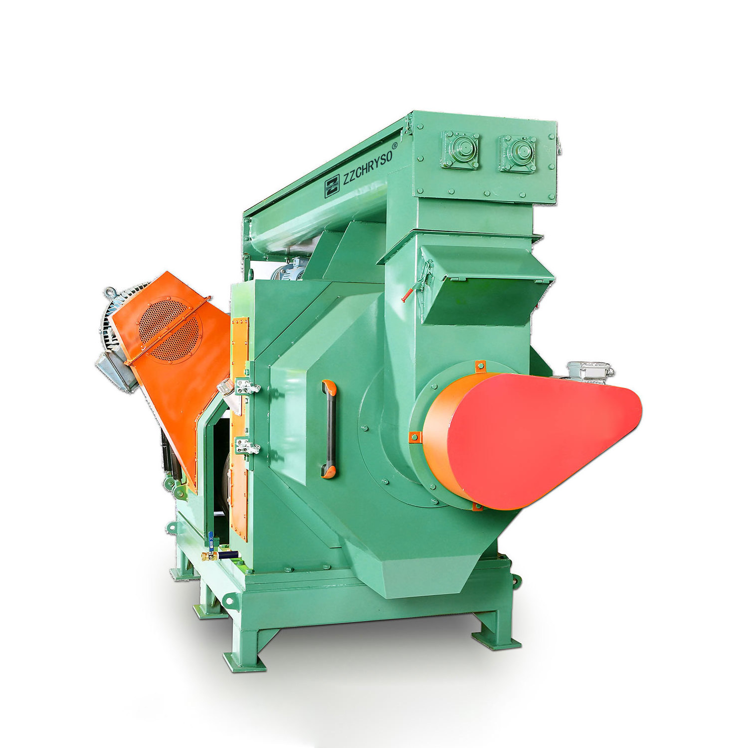 Wood Sawdust Straw Fuel Pellet Making Machine Line Wood Waste Pelletizer Machine