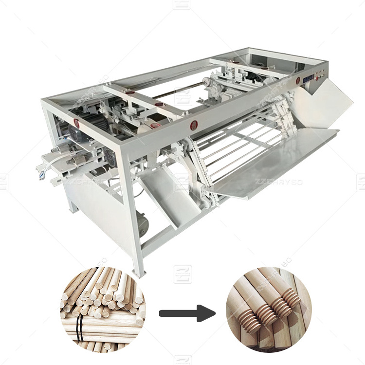 ZZCHRYSO High quality wood round rod stick making machine broom handle making machine