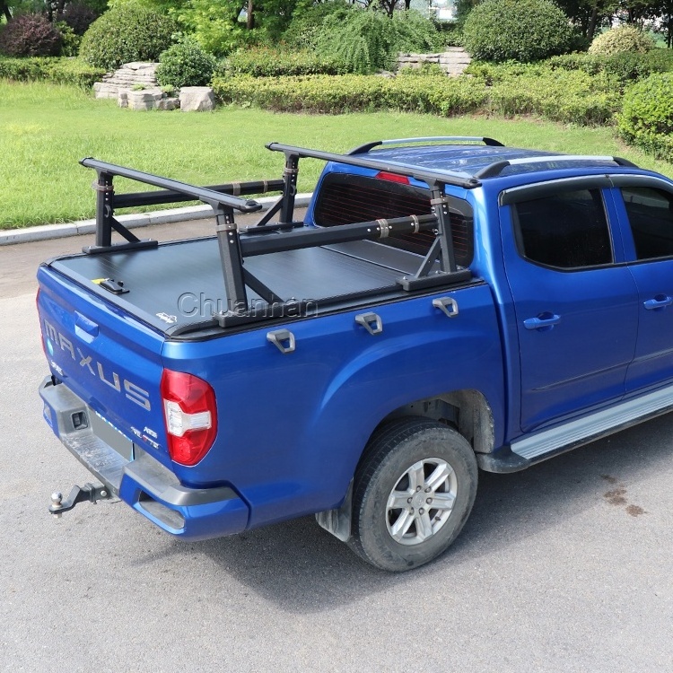 Pickup  Adjustable Roll Bar Aluminium Platform Ladder Basket Roof Rack for wingle 5 great wall