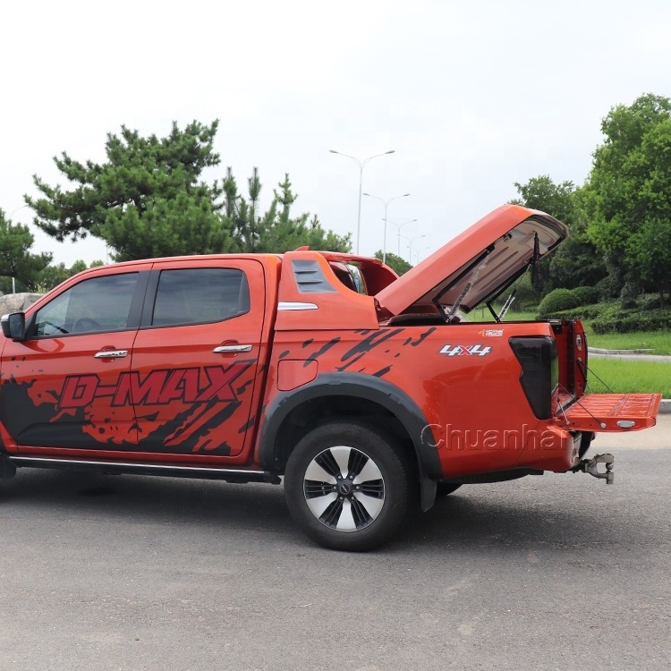 Sport Lid Fiberglass Canopy Hardtop Grandbox Fullbox Tonneau cover for Ram 1500 D-MAX hilux Ranger