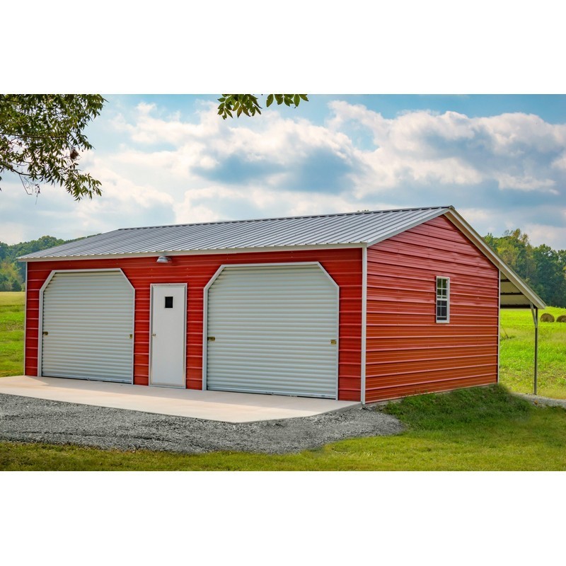 Prefabricated Steel Warehouse Garage Mini Warehouse Design Buildings Storage 20 X 40 Steel Building Car Warehouse