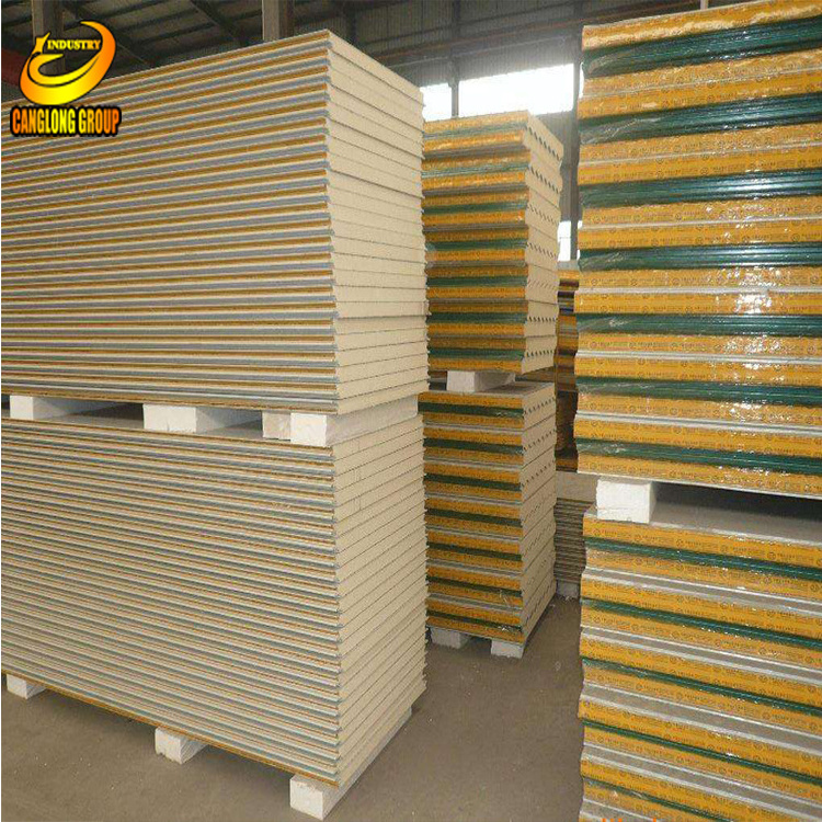 Home Price Insulated Roof PU Polyurethane Used Sandwich Panel Wall Panels For Sale