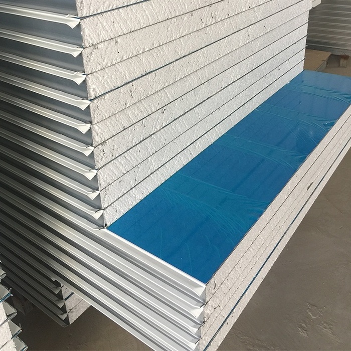 Double sided metal insulation polyurethane sandwich panels used in Australia