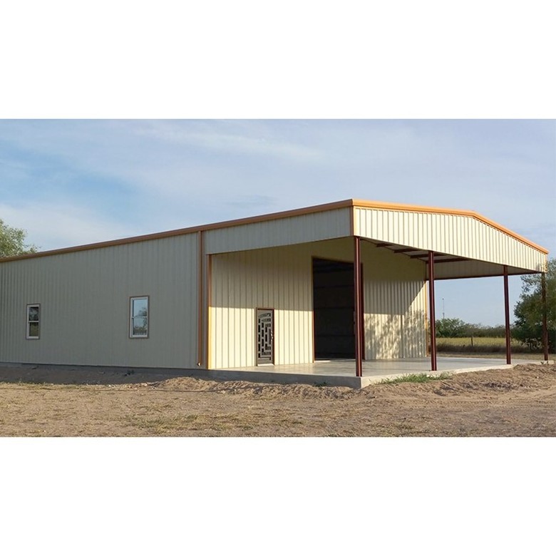 Customized Prefabricated Pole Barn Kits Barndominium Building Steel Structure Warehouse Farm Shed Prefab Workshop Metal Building