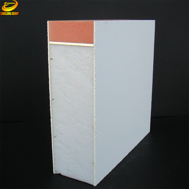 PU insulation polyurethane sandwich panel for warehouse