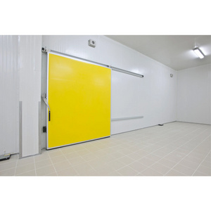 Exterior Interior steel Sliding cold storage door High Speed Rolling Shutter cold storage Door for warehouse