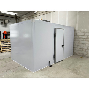 Factory Sale Container Cold Storage Room Walk In Cooler Freezer Ice Storage With Pu Borad Door For Supermarket