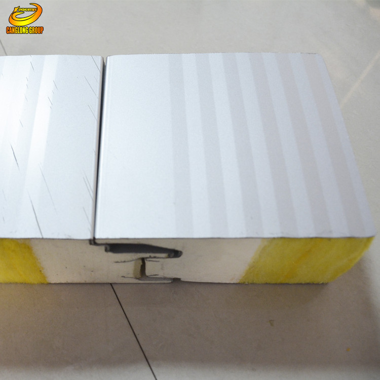 PU insulation polyurethane sandwich panel for warehouse