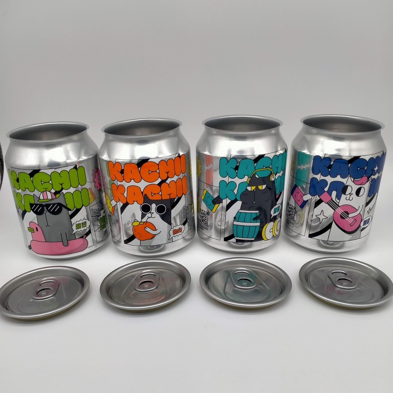 Factory Custom Printed Soda Aluminum Can 250ml 330ml 500ml Empty Aluminum Can