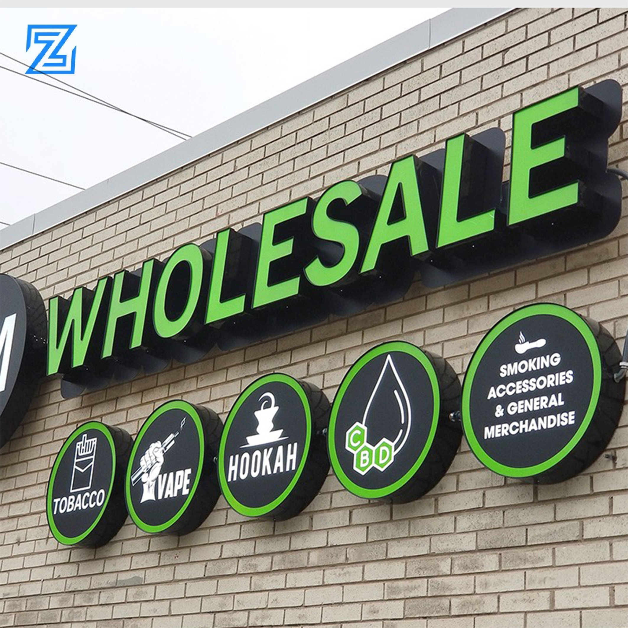 custom advertising 3D letters shop logo signage light board acrylic letter led indoor sign shop outdoor store wall 3d signage