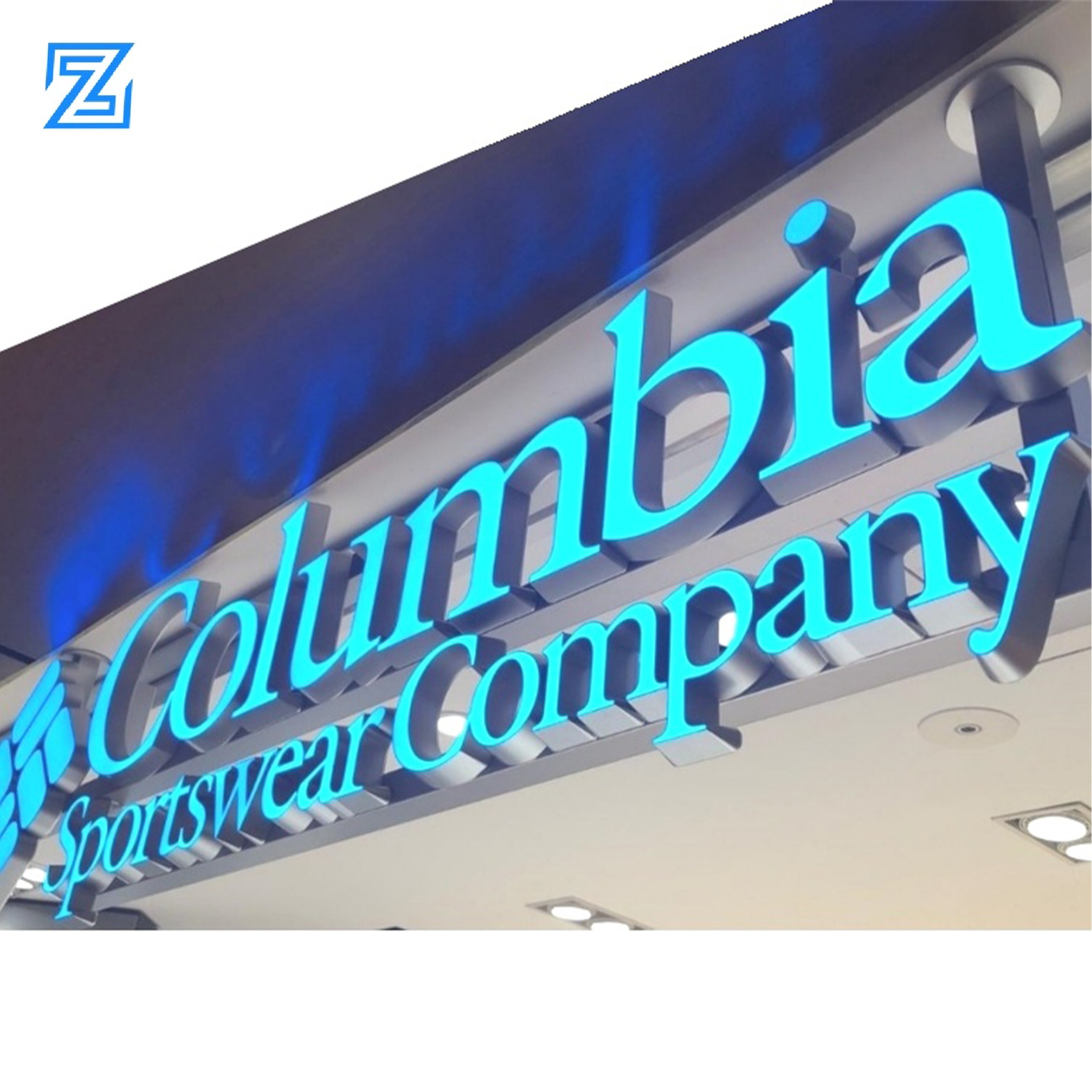 building led acrylic outdoor sign frontlit 3d stainless steel letter led letters light