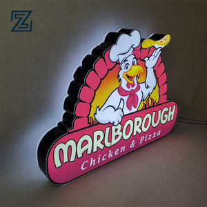 shop outdoor advertising light boxes acrylic uv mental light box advertisement wholesale blank panel led advertising light box